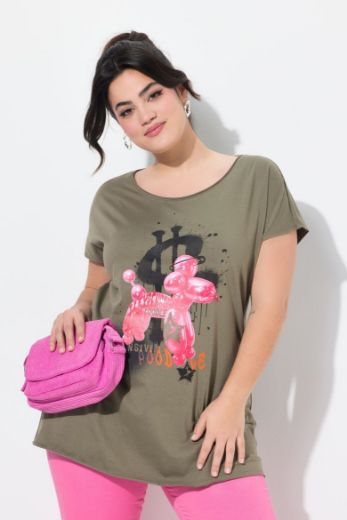 Moda za polnejše Majica kratkih rukava plus velikost, xxl, Ulla Popken in Johann Popken (JP1880)