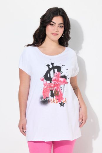 Moda za polnejše Majica kratkih rukava plus velikost, xxl, Ulla Popken in Johann Popken (JP1880)
