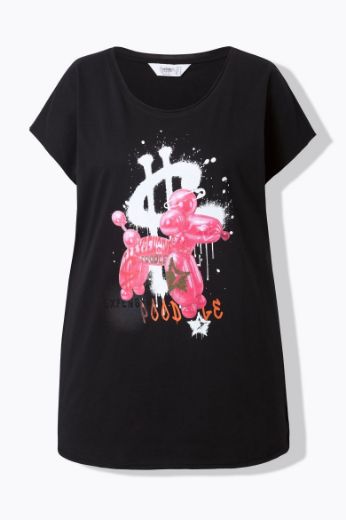 Moda za polnejše Majica kratkih rukava plus velikost, xxl, Ulla Popken in Johann Popken (JP1880)