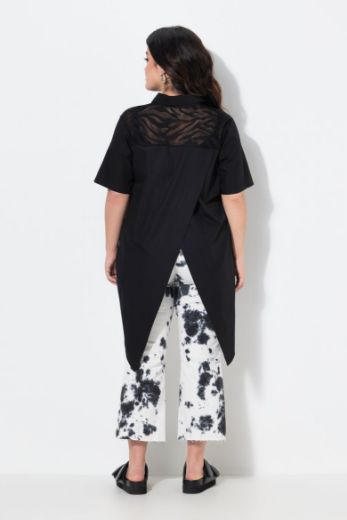 Moda za polnejše Bluza s dodatkom ukrasne čipke plus velikost, xxl, Ulla Popken in Johann Popken (JP1880)