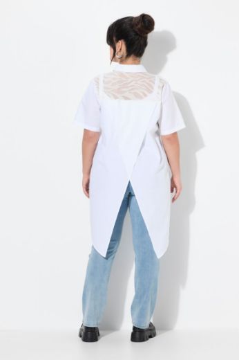 Moda za polnejše Bluza s dodatkom ukrasne čipke plus velikost, xxl, Ulla Popken in Johann Popken (JP1880)