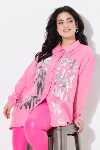 Moda za polnejše Bluza s printom folije plus velikost, xxl, Ulla Popken in Johann Popken (JP1880)