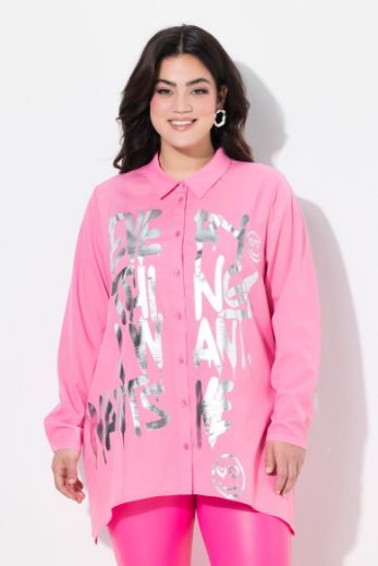Moda za polnejše Bluza s printom folije plus velikost, xxl, Ulla Popken in Johann Popken (JP1880)