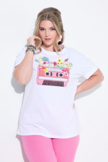 Moda za polnejše Majica kratkih rukava plus velikost, xxl, Ulla Popken in Johann Popken (JP1880)
