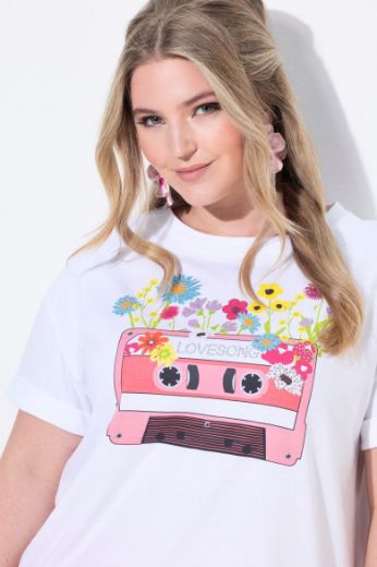 Moda za polnejše Majica kratkih rukava plus velikost, xxl, Ulla Popken in Johann Popken (JP1880)