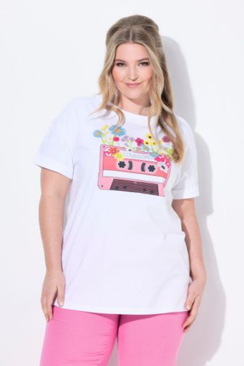 Moda za polnejše Majica kratkih rukava plus velikost, xxl, Ulla Popken in Johann Popken (JP1880)