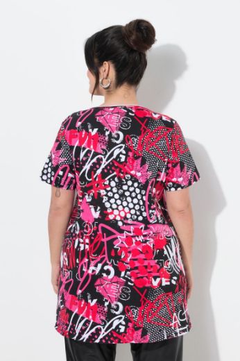 Moda za polnejše Majica kratkih rukava plus velikost, xxl, Ulla Popken in Johann Popken (JP1880)