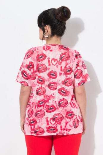 Moda za polnejše Majica kratkih rukava plus velikost, xxl, Ulla Popken in Johann Popken (JP1880)