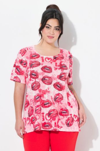 Moda za polnejše Majica kratkih rukava plus velikost, xxl, Ulla Popken in Johann Popken (JP1880)