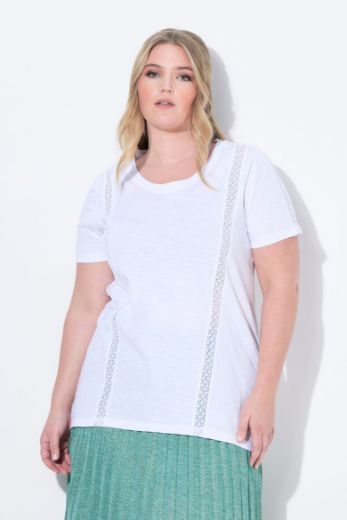 Moda za polnejše Majica kratkih rukava plus velikost, xxl, Ulla Popken in Johann Popken (JP1880)