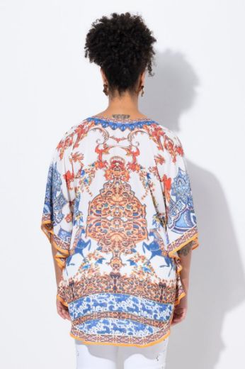 Moda za polnejše Bluza kaftan plus velikost, xxl, Ulla Popken in Johann Popken (JP1880)