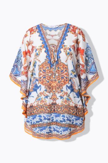 Moda za polnejše Bluza kaftan plus velikost, xxl, Ulla Popken in Johann Popken (JP1880)