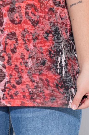 Moda za polnejše Majica kratkih rukava plus velikost, xxl, Ulla Popken in Johann Popken (JP1880)