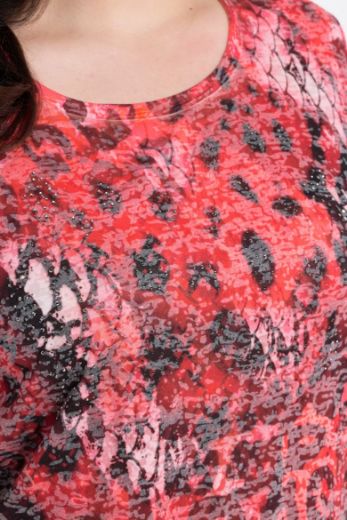 Moda za polnejše Majica kratkih rukava plus velikost, xxl, Ulla Popken in Johann Popken (JP1880)