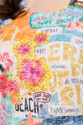 Moda za polnejše Majica kratkih rukava plus velikost, xxl, Ulla Popken in Johann Popken (JP1880)