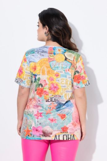 Moda za polnejše Majica kratkih rukava plus velikost, xxl, Ulla Popken in Johann Popken (JP1880)