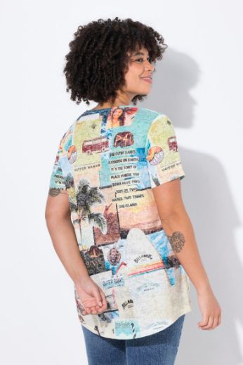 Moda za polnejše Majica kratkih rukava plus velikost, xxl, Ulla Popken in Johann Popken (JP1880)