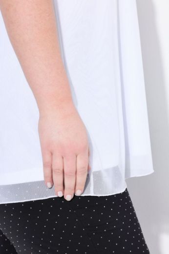 Moda za polnejše Majica bez rukava plus velikost, xxl, Ulla Popken in Johann Popken (JP1880)