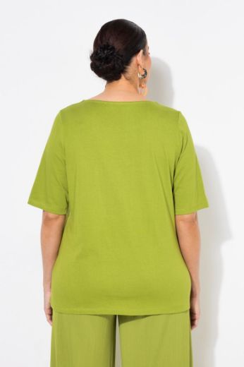 Moda za polnejše Majica kratkih rukava okruglog ovratnika plus velikost, xxl, Ulla Popken in Johann Popken (JP1880)