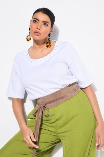 Moda za polnejše Majica kratkih rukava okruglog ovratnika plus velikost, xxl, Ulla Popken in Johann Popken (JP1880)