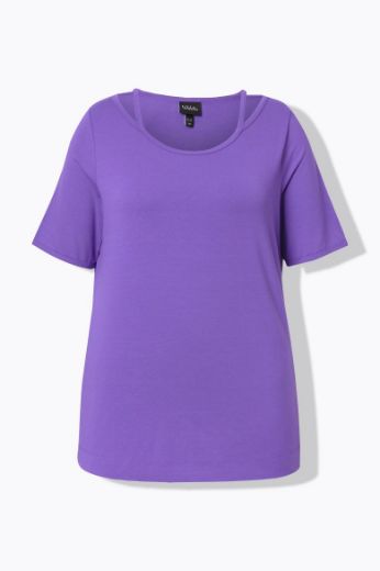 Moda za polnejše Majica kratkih rukava okruglog ovratnika plus velikost, xxl, Ulla Popken in Johann Popken (JP1880)