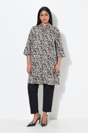 Moda za polnejše Bluza 3/4 rukava dužeg A kroja plus velikost, xxl, Ulla Popken in Johann Popken (JP1880)
