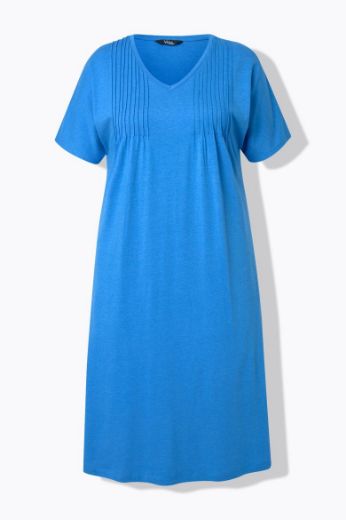 Moda za polnejše Haljina kratkih rukava V ovratnika plus velikost, xxl, Ulla Popken in Johann Popken (JP1880)