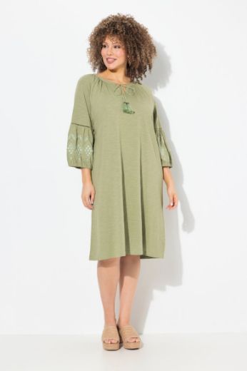 Moda za polnejše Haljina 3/4 rukava A kroja plus velikost, xxl, Ulla Popken in Johann Popken (JP1880)