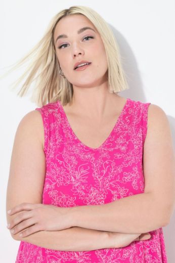 Moda za polnejše Haljina maxi bez rukava plus velikost, xxl, Ulla Popken in Johann Popken (JP1880)