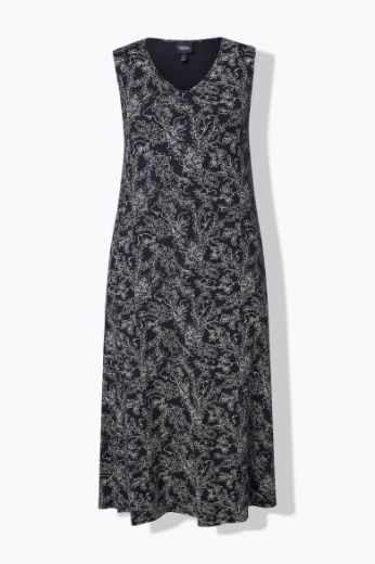 Moda za polnejše Haljina maxi bez rukava plus velikost, xxl, Ulla Popken in Johann Popken (JP1880)