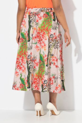 Moda za polnejše Suknja A kroja cvjetnog uzorka plus velikost, xxl, Ulla Popken in Johann Popken (JP1880)
