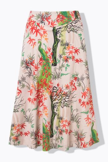 Moda za polnejše Suknja A kroja cvjetnog uzorka plus velikost, xxl, Ulla Popken in Johann Popken (JP1880)