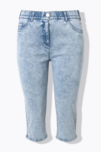 Moda za polnejše Traperice Capri plus velikost, xxl, Ulla Popken in Johann Popken (JP1880)