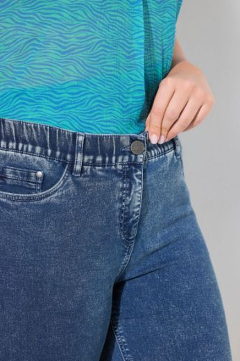 Moda za polnejše Traperice Capri plus velikost, xxl, Ulla Popken in Johann Popken (JP1880)