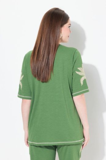 Moda za polnejše Majica kratkih rukava V ovratnika plus velikost, xxl, Ulla Popken in Johann Popken (JP1880)