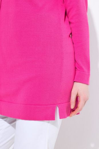 Moda za polnejše Kardigan na kopčanje dužeg kroja plus velikost, xxl, Ulla Popken in Johann Popken (JP1880)