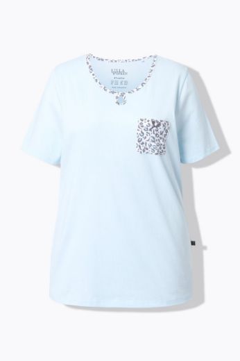 Moda za polnejše Pidžama s leopard uzorkom plus velikost, xxl, Ulla Popken in Johann Popken (JP1880)