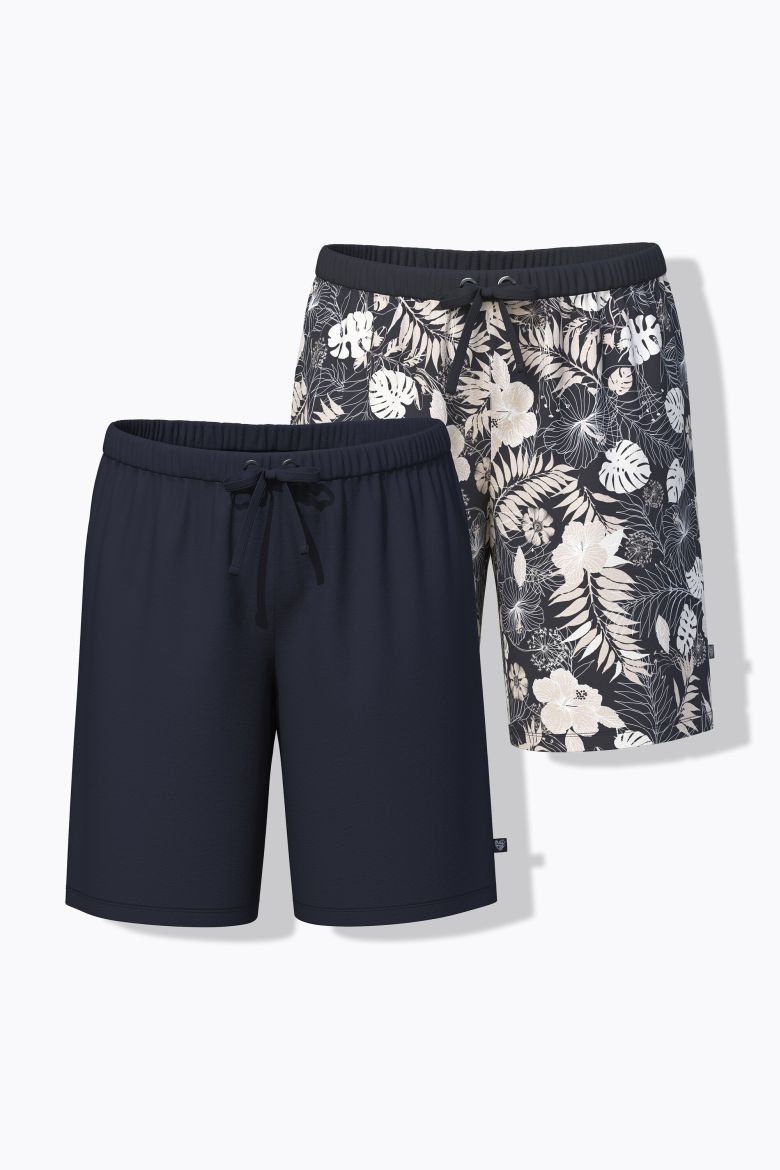 Moda za polnejše Pidžama donji dio kratkih nogavica 2 komada plus velikost, xxl, Ulla Popken in Johann Popken (JP1880)