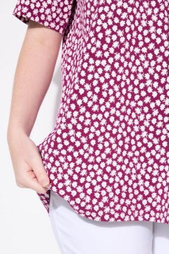 Moda za polnejše Majica kratkih rukava V ovratnika plus velikost, xxl, Ulla Popken in Johann Popken (JP1880)