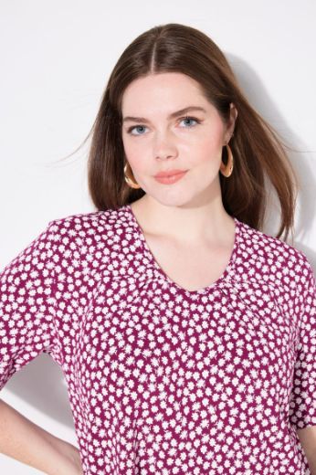 Moda za polnejše Majica kratkih rukava V ovratnika plus velikost, xxl, Ulla Popken in Johann Popken (JP1880)