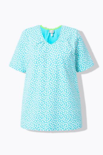 Moda za polnejše Majica kratkih rukava V ovratnika plus velikost, xxl, Ulla Popken in Johann Popken (JP1880)