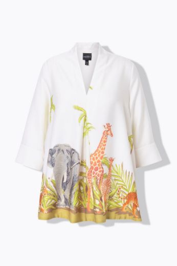 Moda za polnejše Bluza 3/4 rukava plus velikost, xxl, Ulla Popken in Johann Popken (JP1880)