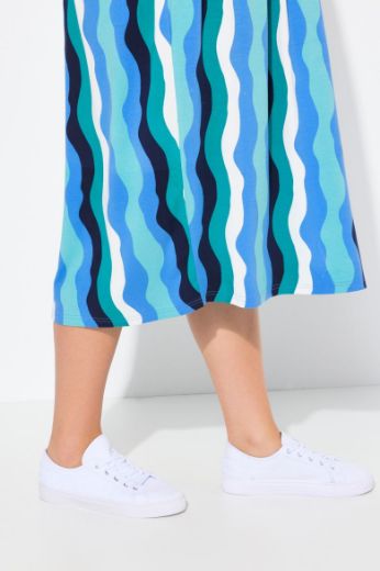 Moda za polnejše Haljina midi A kroja plus velikost, xxl, Ulla Popken in Johann Popken (JP1880)