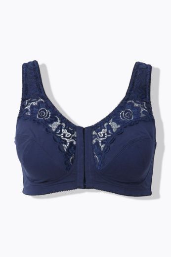 Moda za polnejše Grudnjak bez žica širokih naramenica plus velikost, xxl, Ulla Popken in Johann Popken (JP1880)