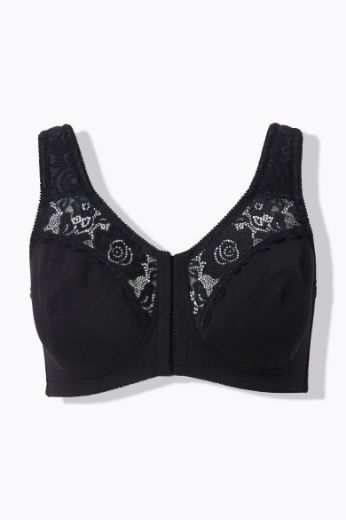 Moda za polnejše Grudnjak bez žica širokih naramenica plus velikost, xxl, Ulla Popken in Johann Popken (JP1880)