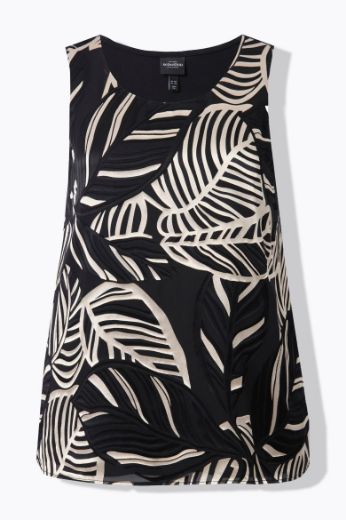 Moda za polnejše Bluza bez rukava A kroja plus velikost, xxl, Ulla Popken in Johann Popken (JP1880)