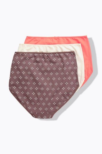 Moda za polnejše Gaćice maxi 3 komada plus velikost, xxl, Ulla Popken in Johann Popken (JP1880)