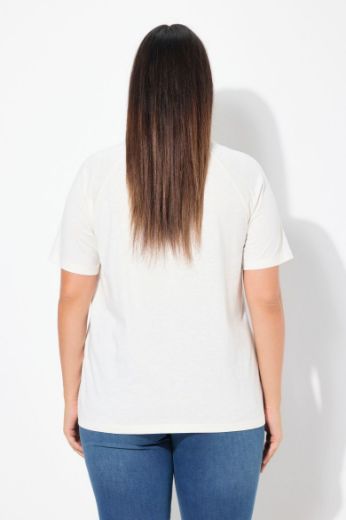 Moda za polnejše Majica kratkih rukava V ovratnika plus velikost, xxl, Ulla Popken in Johann Popken (JP1880)