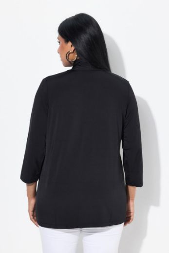 Moda za polnejše Bluza 3/4 rukava A kroja plus velikost, xxl, Ulla Popken in Johann Popken (JP1880)