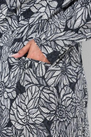 Moda za polnejše Sako cvijetnog uzorka plus velikost, xxl, Ulla Popken in Johann Popken (JP1880)